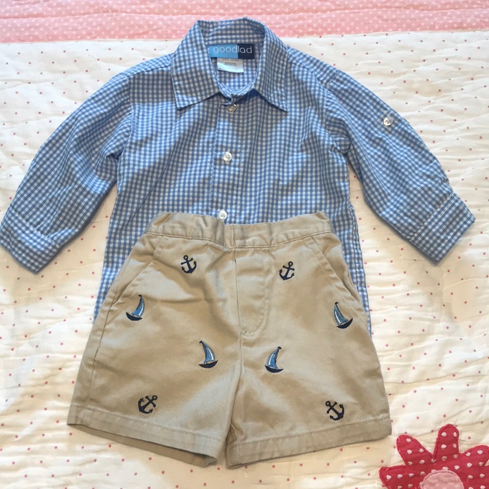Goodlad matching set! Size 12 months!